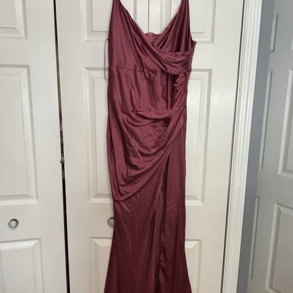 Baltic Born Deep Mauve Maxi Dress
